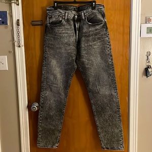 Levi’s 501CT, black stonewash, 34x34